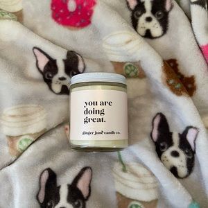 White Pineapple Scented Candle